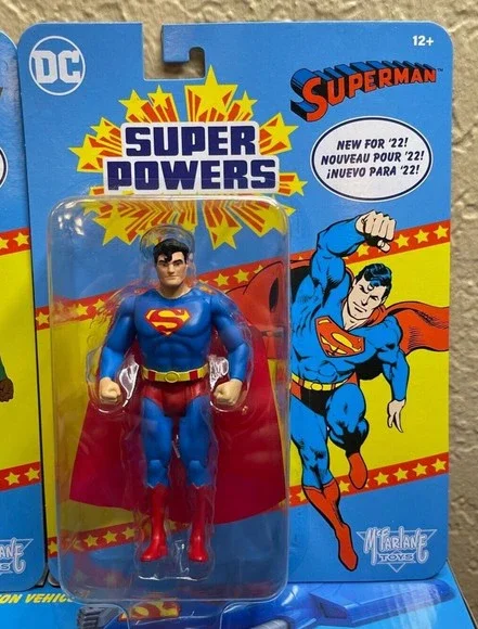 DC Super Powers 2022 McFarlane Toys Complete Set Figures & Vehicles